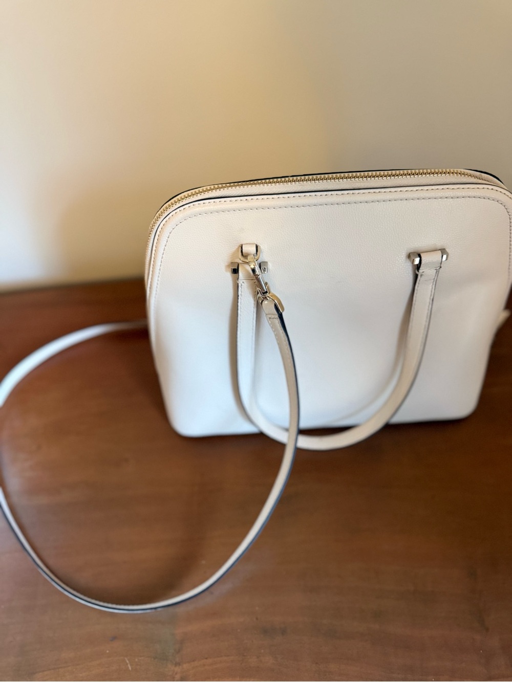 Kate Spade Dome Cream Satchel - Picture 14 of 14